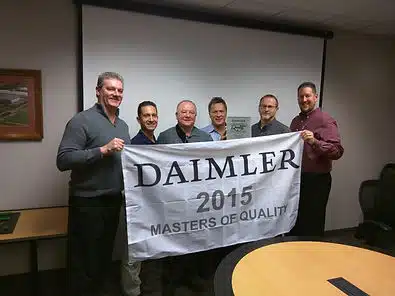 2015 Daimler Quality award